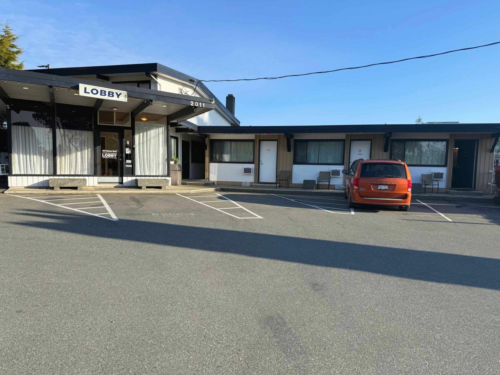 Departure Bay Motel Nanaimo Exteriör bild